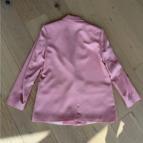 Zara Light Pink Blazer Set Sz S - Picture 8 of 11
